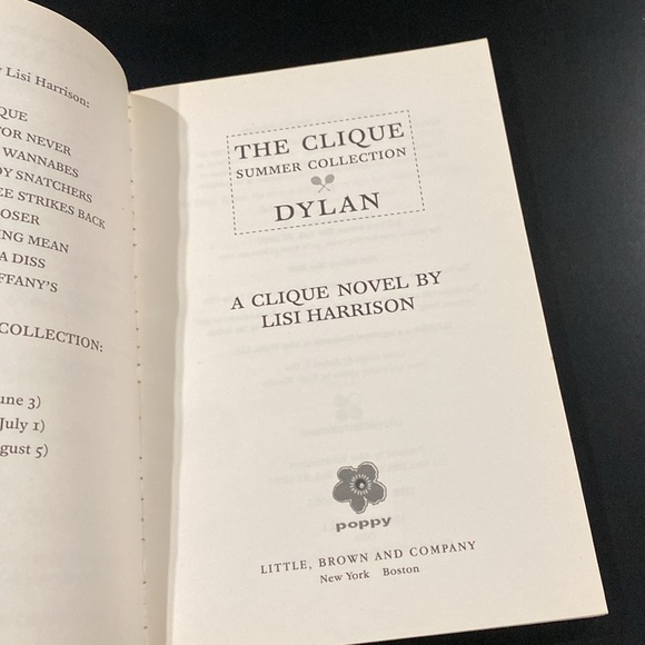 The Clique Summer Collection #2: Dylan by Lisi Harrison - Paperback Novel - Picture 5 of 8
